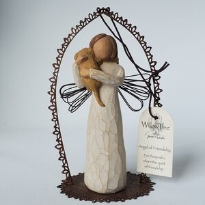 Willow Tree Angel of Friendship Demdaco 2010 Susan Lordi Christmas Ornament